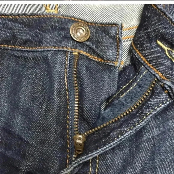 Salts Works Med Rise Dark Distressed crops, size 8 - Picture 5 of 6